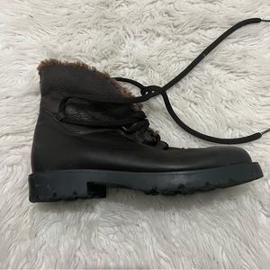 Reserved - Canadienne Brown Waterproof Boots